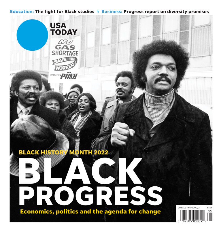 This year’s section, Black Progress, is the largest to date at 128 pages.