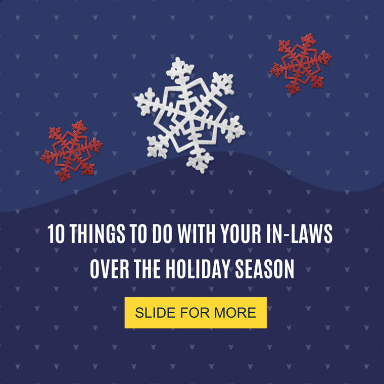 Social media is a great place to share content for people looking to entertain family and friends over the holidays.