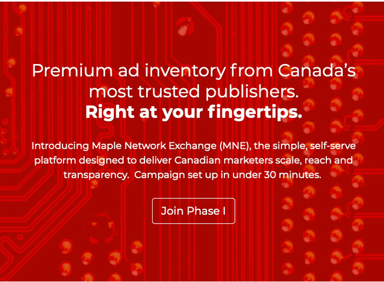 The Maple Network Exchanged was created as an alternative to Google and Facebook (image courtesy of Maple Network Exchange).