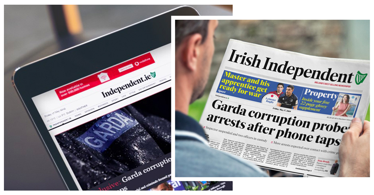 Mediahuis added Independent News and Media to its media assets this year.