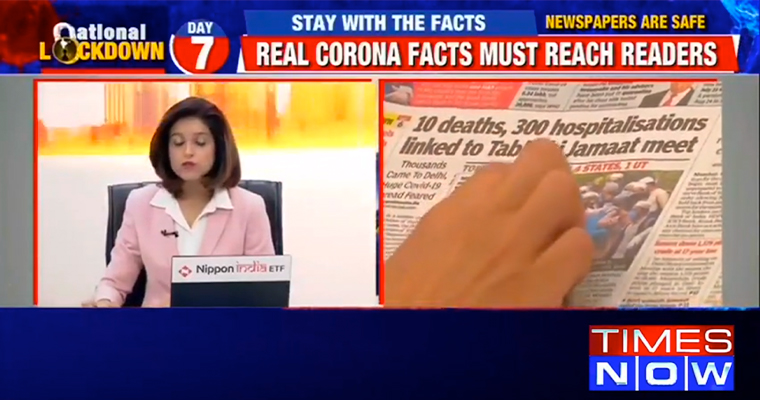 News media companies are working with the government in India to get real journalism to people.