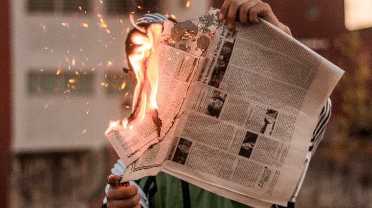 32% of people surveyed worldwide say they often or sometimes avoid the news.