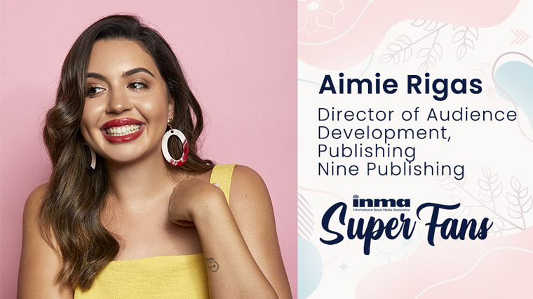 Nine Publishing's Aimie Rigas said that having a great team in place has helped the company create a great user experience for readers.