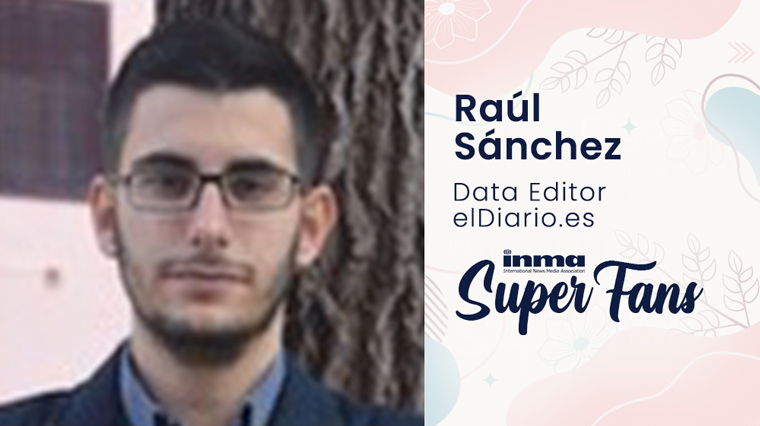As data team coordinator for elDiario.es in Madrid, Spain, RaúlSánchez is proud of the national and international recognition of the data team at elDiario.es.