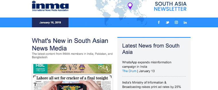 INMA now offers a daily, weekly, and niche view of our content.