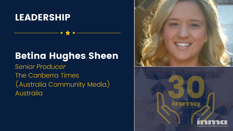 etina Hughes Sheen is senior producer at The Canberra Times/Australian Community Media in Australia.