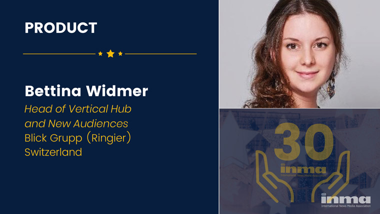 Bettina Widmer is head of vertical hub and new audiences at Blick Group/Ringier AG in Switzerland.