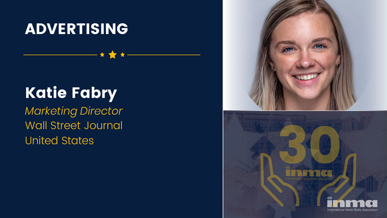 Katie Fabry is marketing director at The Wall Street Journal/Dow Jones in the United States.
