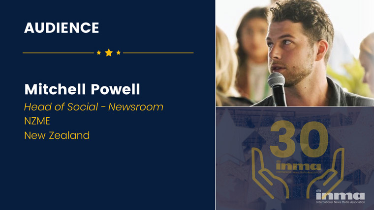 Mitchell Powell is head of social/newsroom at NZME/The New Zealand Herald in New Zealand.