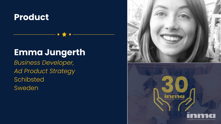 Emma Jungerth joined Schibsted Marketing Services as a trainee but has become one of the company’s most professional and valued project leaders.