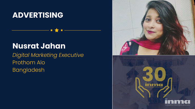 Nusrat Jahan understands how to reach a youthful audience, and her innovative ideas and campaigns have helped Prothom Alo attract the coveted Gen Z audience.