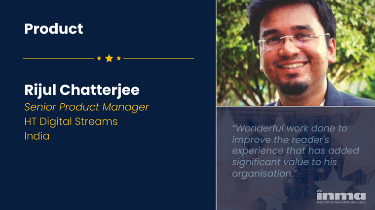 As senior product manager for HT Digital Streams, Rijul Chatterjee delights in developing and executing consumer-oriented solutions. 