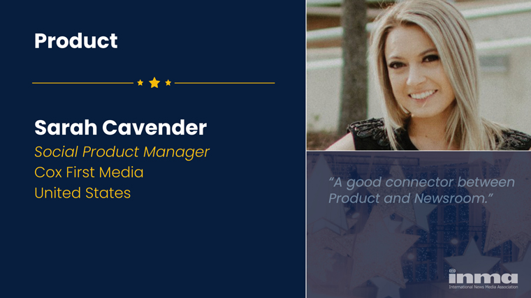 As social product manager, Sarah Cavender is focused on subscription acquisition, social media strategies to engage new subscribers, and developing creative digital content ideas.