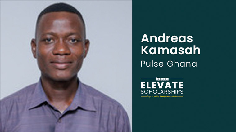 Andreas Kamashah's passion for journalism took him from an internship to becoming senior reporter at Pulse Ghana.