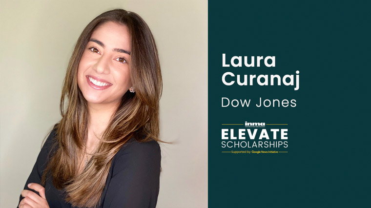 Laura Curanaj's work to create a heat mapping tool that identified when customers were about to churn earned her a full-time position at Dow Jones.