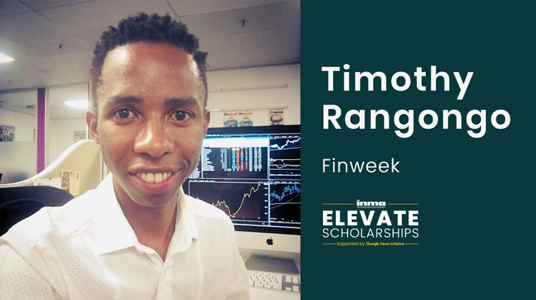 Timothy Rangongo enjoys using technology to tell business stories at finweek.