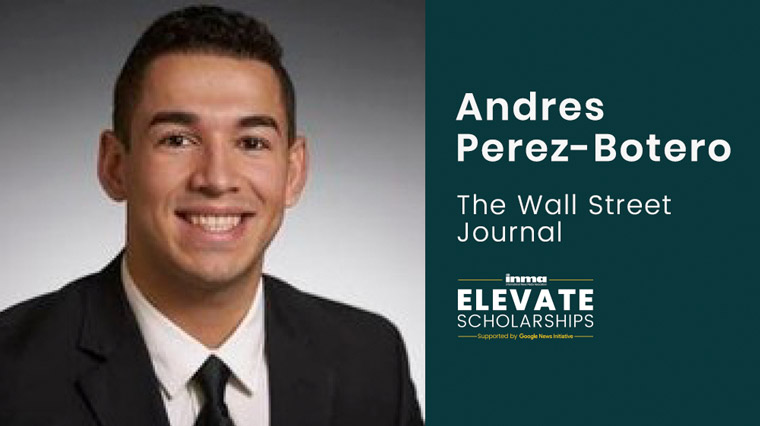 Andres Perez-Botero excels at presenting the global benefits of WSJ membership and products.