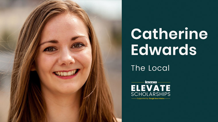 Catherine Edwards became a journalist to ensure that people's voices are heard. 