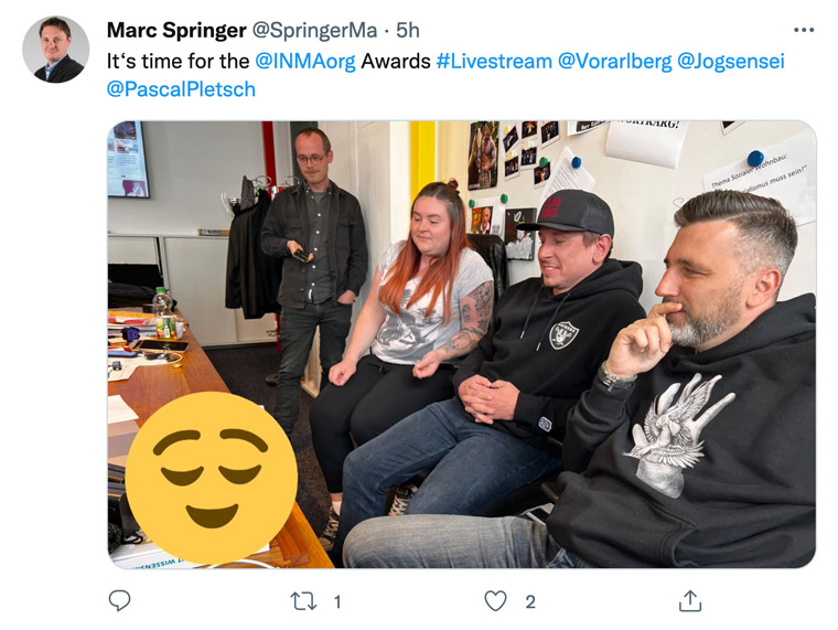 Thanks for tuning in Vorarlberg and well done!