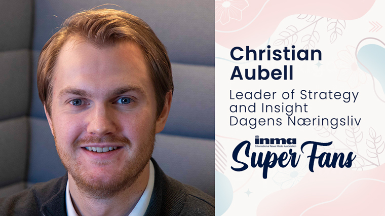 As leader of target group insight for Dagens Næringsliv in Oslo, Christian Aubell has learned the importance of prioritising the people around him.