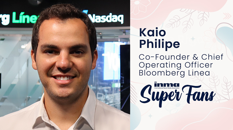 Bloomberg Linea co-founder and chief operating officer Kaio Philipe believes in the importance of relationships because "in this digital world people, still do business with people."