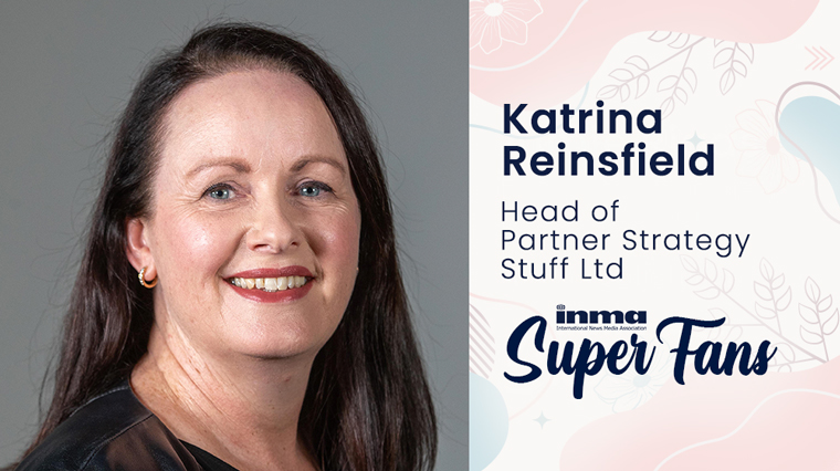 As head of partner strategy for Stuff in Auckland, New Zealand, Katrina Reinsfield works on individual strategies for each of Stuff’s top customers.