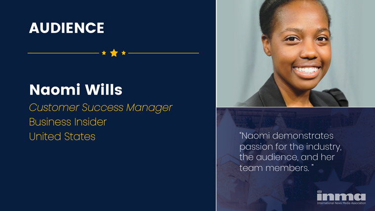 Naomi Wills is customer success manager at Business Insider in the United States.