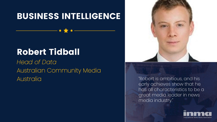 Robert Tidball is head of data at Australian Community Media.