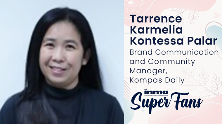 As brand communication and community manager for Kompas Daily in Jakarta, Indonesia, Tarrence Karmelia Kontessa Palar understands the importance of the customer’s journey through digital channels.