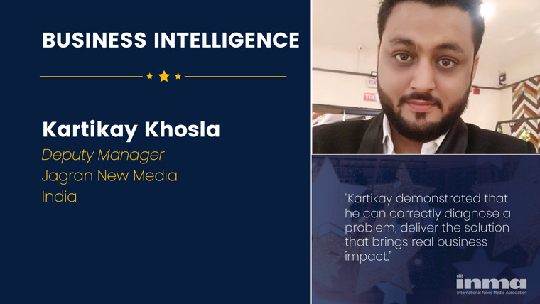 Kartikay Khosla is deputy manager at Jagran New Media in India.