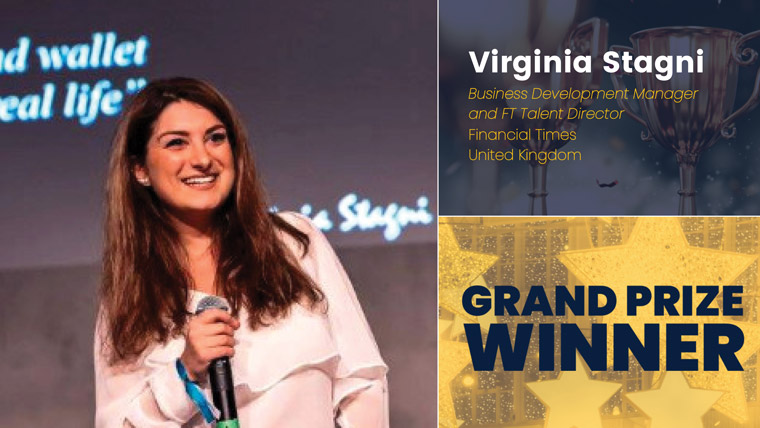 Virginia Stagni is business development manager and FT Talent director at Financial Times in the UK.