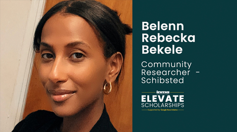 Belenn Rebecka Bekele sees the Elevate scholarship as a unique opportunity to exchange best practices and connect with like-minded individuals from across the world.
