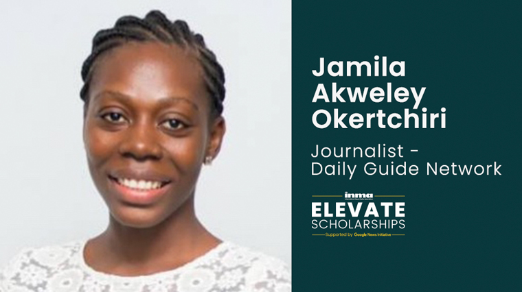 Jamila Akweley Okertchiri believes being a female journalist, she has a significant opportunity and role to positively influence the news media industry toward being more sensitive to issues facing women and people who are underprivileged.