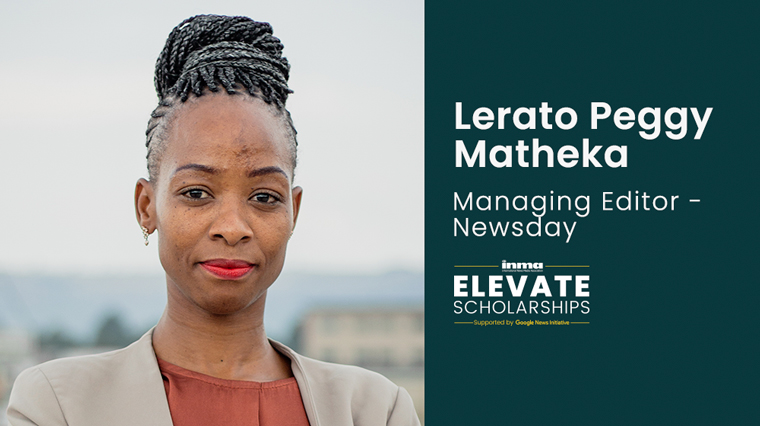 Lerato Peggy Matheka's goal is to lead Newsday Media to become a leading impartial, trusted, and credible independent media house in Lesotho.