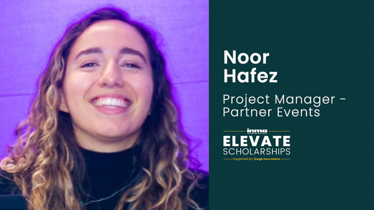 Noor Hafez aspires to create opportunities for others and be a mentor and a source of advice, support, and creativity for those around her.