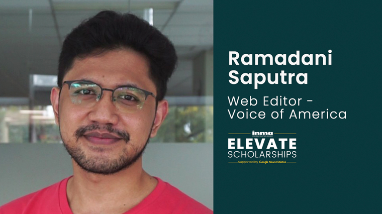 Ramadani Saputra aspires to continuously uplift the voice of the underrepresented in the newsroom.