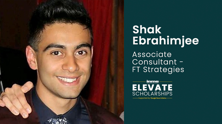 Shak Ebrahimjee said his biggest achievement so far has been securing a full-time consulting role at FT Strategies.