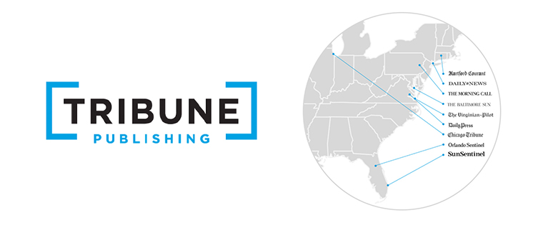 Tribune Publishing's nine major newspapers.