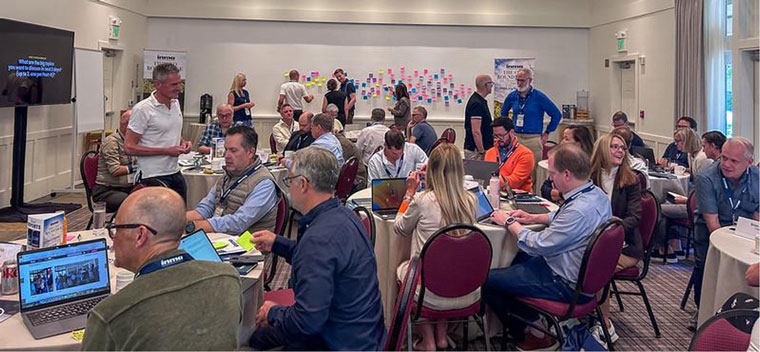 Discussions at the Napa CEO Roundtable.