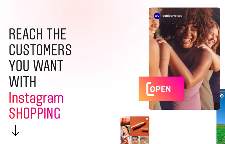 One billion people use Instagram, and 90% of them follow commerce brands.