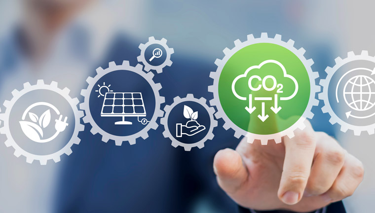 Talk of sustainability is growing at many companies, bleeding over into their advertising strategies.