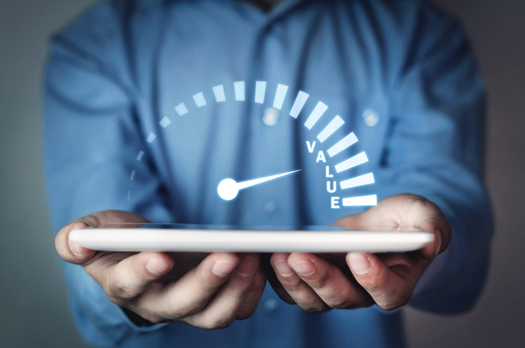 The actual value of an advertising client may help dictate which ad service is the best option.