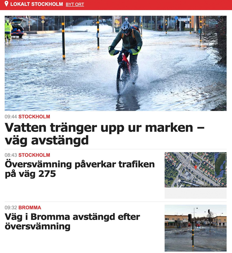 Scandinavian newsrooms have been successful in integrating automated content with journalist-written articles.