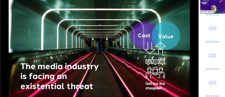 Dominic Powers, chief growth and innovation officer for Asia Pacific at Dentsu, explained the current threat driven by consumer thoughts around cost and value.