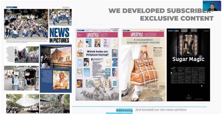 Creating subscriber centred content is another top priority.