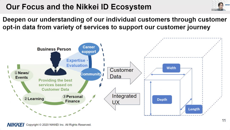 Connecting the user experience across all services is a priority.