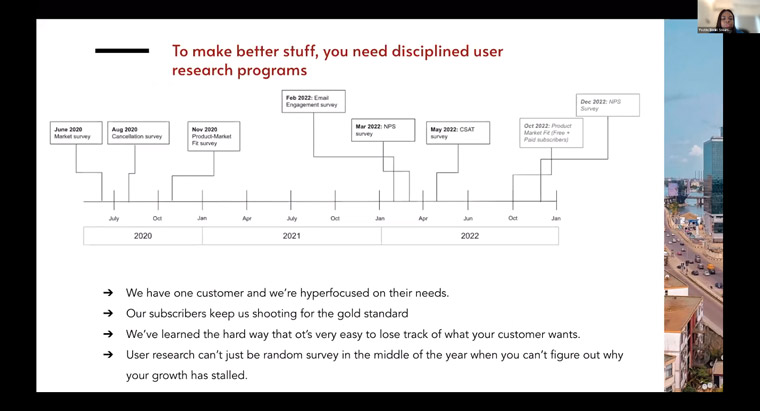 Focusing on one customer helps keep staff in touch with what readers want.