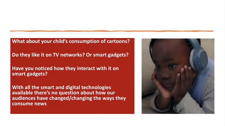 The newsroom team at BBC Swahili took lessons from how children consume preferred content.