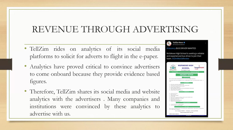 Social engagement is a key analytic advertisers want.