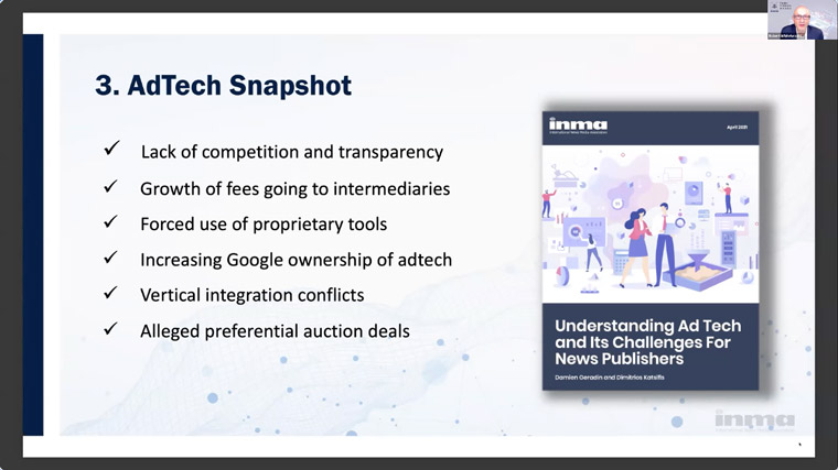Six issues INMA Digital Platforms Initiative Lead Robert Whitehead has with adtech.